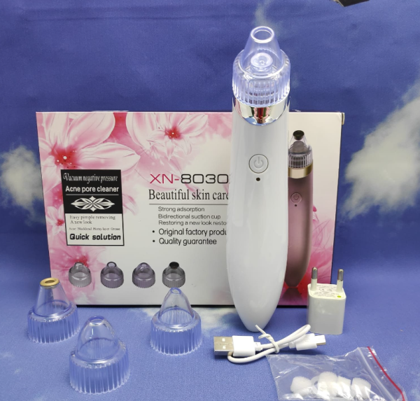 Вакуумный очиститель кожи Beauty Skin Care Specialist / Прибор для чистки лица / 4 насадки продажа и отгрузка кратно коробке кор/60 шт